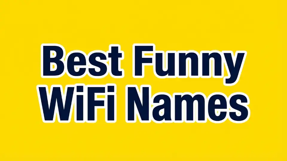 best funny wifi names image