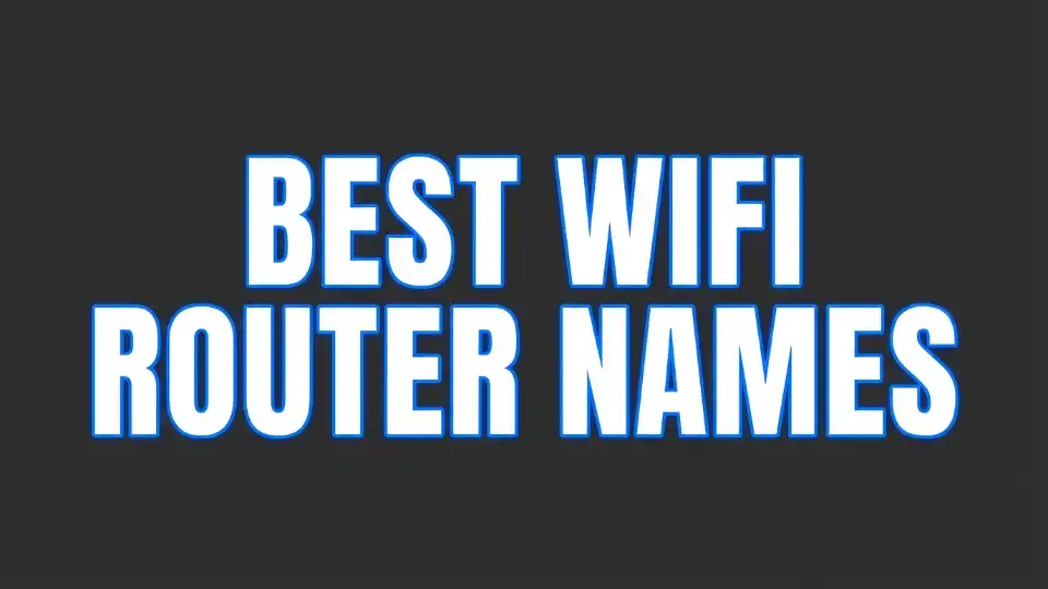 best wifi router names image