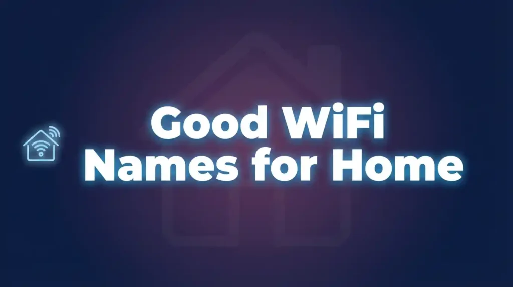 good wifi names for home image