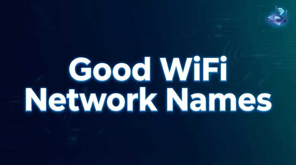 good wifi network names image
