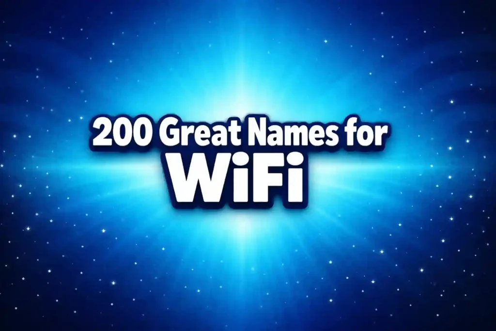 200 Great Names for WiFi